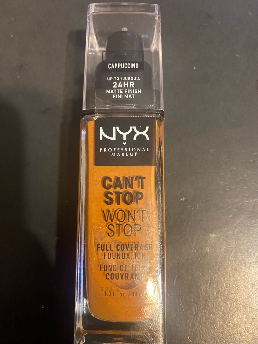 NYX Can't Stop Won't Stop Full Coverage Foundation - Cappuccino (Matte)